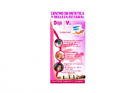 Cliente: Déjavu, Pendón corporativo, 90x180